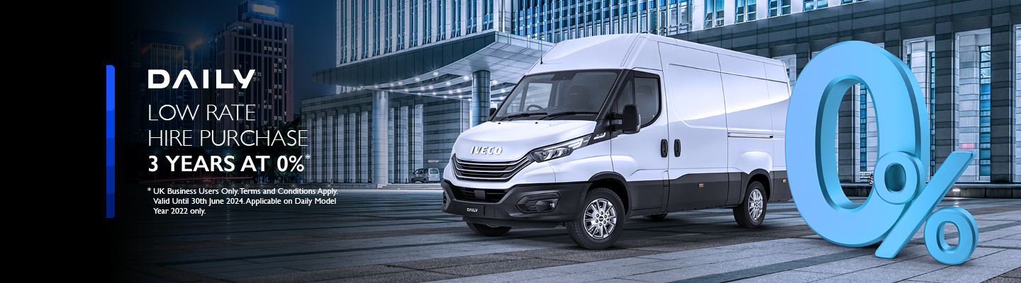 IVECO DAILY HIRE PURCHASE offer from North East Truck & Van North East Truck & Van